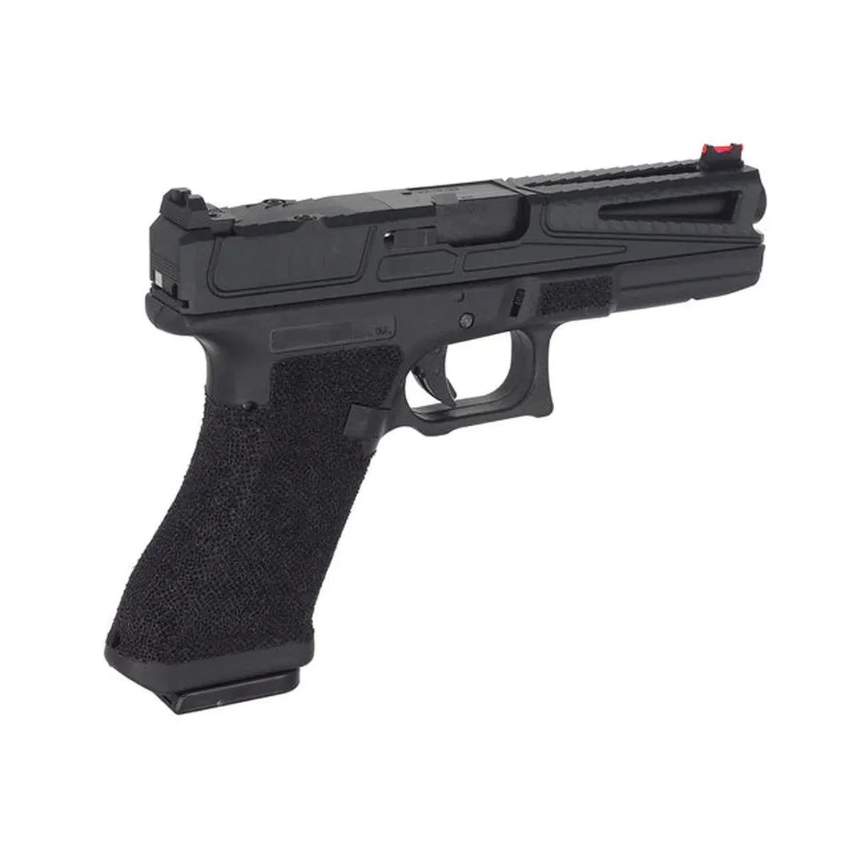 MIC カスタム オーバーバイト カットアウト G17 ガス ブローバック エアソフトガン (MIC-GBB-STMT-C) - ブラック-AIRSOFT GOGO エアガン・サバゲー用品通販