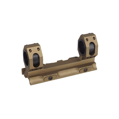 MIC QD ダブルリングスコープマウント 20mmレイル用 (MT-0055B) - ダークアース-AIRSOFT GOGO エアガン・サバゲー用品通販