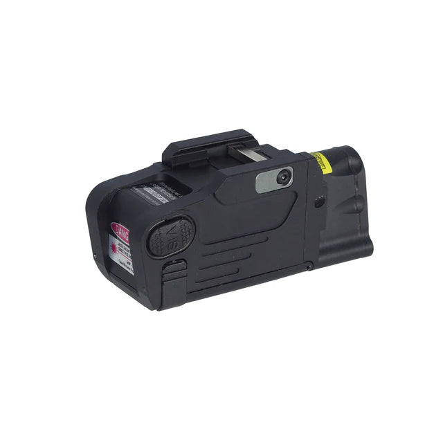 MIC SBAL-PL デュアルビーム照準レーザーピストルライト 20mmレイル用 (SBAL-PL) - ブラック-AIRSOFT GOGO エアガン・サバゲー用品通販