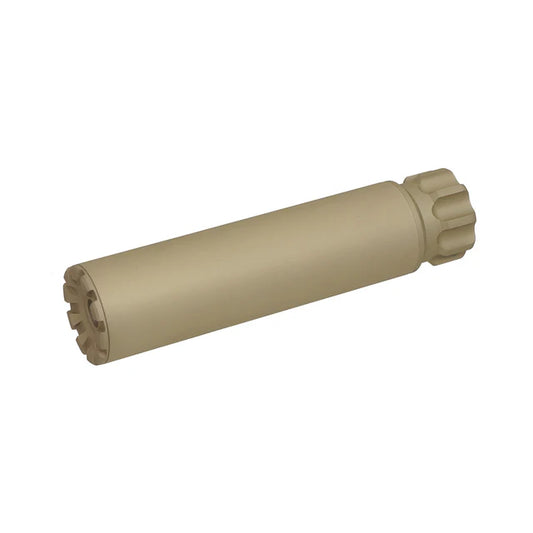MIC Specter 150mm モックサプレッサー 14mm用 (MIC-TB989-DE) - ダークアース-AIRSOFT GOGO エアガン・サバゲー用品通販