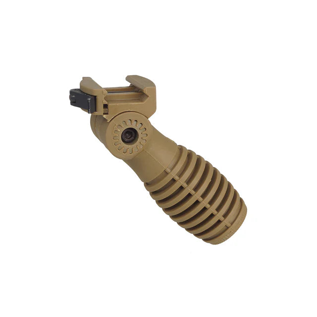 MIC TFS 調節可能サイドフォールディングフォアグリップ (MIC-HG003) - ダークアース-AIRSOFT GOGO エアガン・サバゲー用品通販