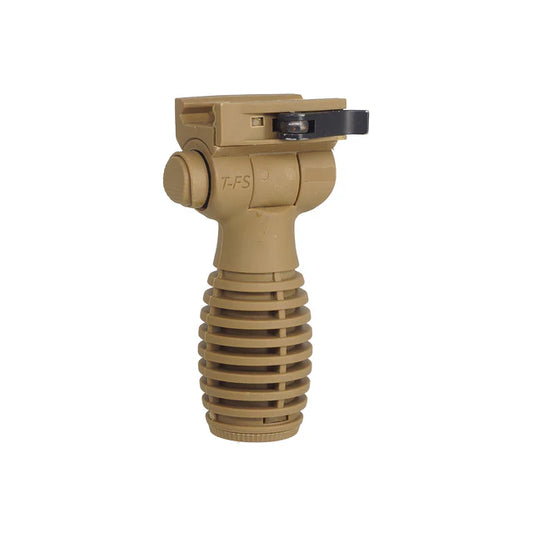 MIC TFS 調節可能サイドフォールディングフォアグリップ (MIC-HG003) - ダークアース-AIRSOFT GOGO エアガン・サバゲー用品通販
