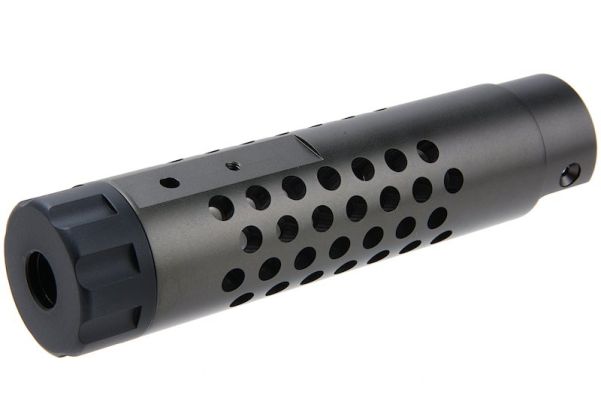 Narcos Airsoft Action Army AAP01 GBB エアソフト フロントバレルキット (タイプ4) (CNCアルミニウム / アルミ 6061) - チタングレー-AIRSOFT GOGO エアガン・サバゲー用品通販