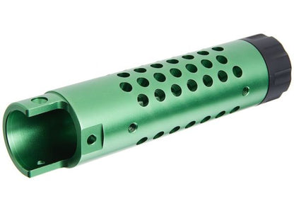 Narcos Airsoft Action Army AAP01 GBB エアソフト フロントバレルキット (タイプ4) (CNCアルミニウム / アルミ 6061) - グリーン-AIRSOFT GOGO エアガン・サバゲー用品通販