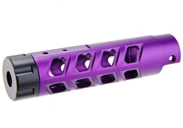 Narcos Airsoft Action Army AAP01 フロントバレルキット (タイプ8) (CNCアルミニウム / アルミ 6061) - 紫-AIRSOFT GOGO エアガン・サバゲー用品通販