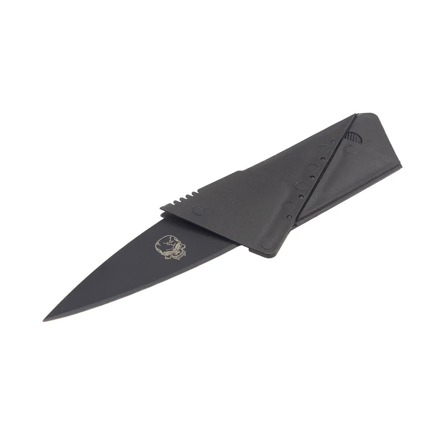 Necromancer ポータブル クレジットカード型折りたたみナイフ (TL-0004)-AIRSOFT GOGO エアガン・サバゲー用品通販