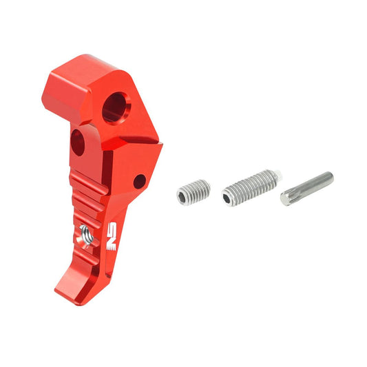 NexxSpeed CNC アルミニウム調整可能トリガー AAP-01 エアソフトガン用 (NS-TGAP) -レッド-AIRSOFT GOGO エアガン・サバゲー用品通販
