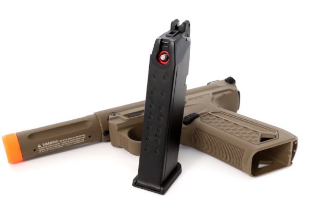 Nine Ball ACTION ARMY AAP01 / AAP01C ハイパワーエアソフトガスバルブ（グリーンガス） - 赤-AIRSOFT GOGO エアガン・サバゲー用品通販