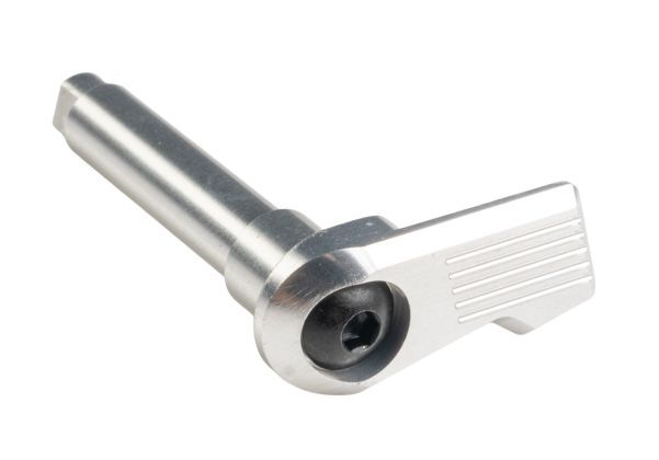 Nine Ball カスタムマガジンキャッチ（Cybergun/AW Desert Eagle .50AE GBBピストル用） - 銀(ぎん)-AIRSOFT GOGO エアガン・サバゲー用品通販