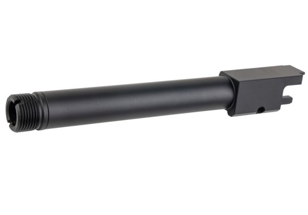 Nine Ball ノンリコイル 2ウェイアウターバレル Tokyo Marui P320 フルサイズ GBB用 （14mm CCWアダプターー付き） - ブラック-AIRSOFT GOGO エアガン・サバゲー用品通販