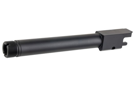 Nine Ball ノンリコイル 2ウェイアウターバレル Tokyo Marui P320 フルサイズ GBB用 （14mm CCWアダプターー付き） - ブラック-AIRSOFT GOGO エアガン・サバゲー用品通販