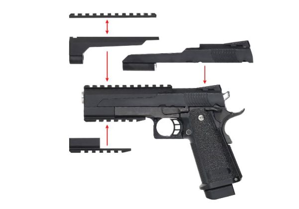 Nine Ball Tokyo Marui 5.1 ハイキャパ ハイスピードスナイパーシステム - ブラック-AIRSOFT GOGO エアガン・サバゲー用品通販