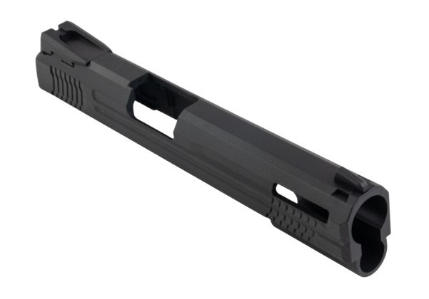Nine Ball Tokyo Marui ハイキャパ 5.1 GBB カスタムGBBスライド「デュランダル」 - ブラック-AIRSOFT GOGO エアガン・サバゲー用品通販