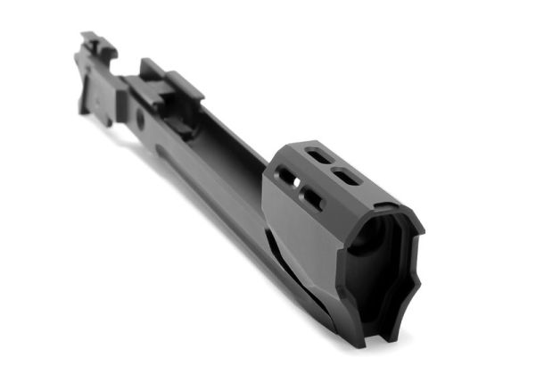 Nine Ball Tokyo Marui ハイキャパ 5.1 カスタム ロアフレーム R コンペンセイター付き - ブラック（金(きん)マッチをを除く(をのぞく)）-AIRSOFT GOGO エアガン・サバゲー用品通販