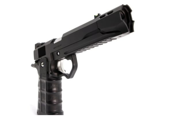 Nine Ball Tokyo Marui ハイキャパ 5.1 カスタム ロアフレーム R コンペンセイター付き - ブラック（金(きん)マッチをを除く(をのぞく)）-AIRSOFT GOGO エアガン・サバゲー用品通販