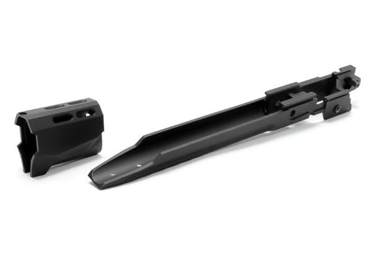 Nine Ball Tokyo Marui ハイキャパ 5.1 カスタム ロアフレーム R コンペンセイター付き - ブラック（金(きん)マッチをを除く(をのぞく)）-AIRSOFT GOGO エアガン・サバゲー用品通販