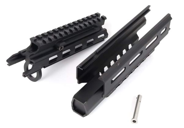 Nitro.Vo ASG CZ Scorpion EVO3 A1 Rapid M-Lok ハンドガード - ブラック-AIRSOFT GOGO エアガン・サバゲー用品通販