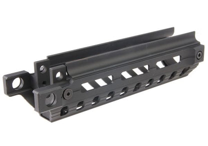 Nitro.Vo MP5 MLOK ハンドガード Tokyo Marui MP5A4/ MP5A5/ MP5 RAS AEG 用 - ブラック-AIRSOFT GOGO エアガン・サバゲー用品通販