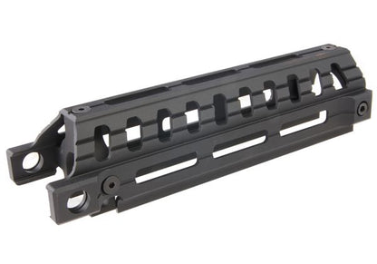 Nitro.Vo MP5 MLOK ハンドガード Tokyo Marui MP5A4/ MP5A5/ MP5 RAS AEG 用 - ブラック-AIRSOFT GOGO エアガン・サバゲー用品通販
