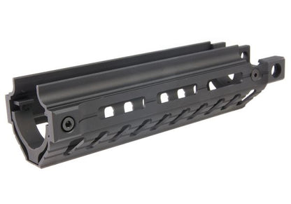 Nitro.Vo MP5 MLOK ハンドガード Tokyo Marui MP5A4/ MP5A5/ MP5 RAS AEG 用 - ブラック-AIRSOFT GOGO エアガン・サバゲー用品通販