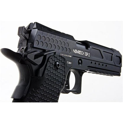 ノブリッチュ SSP2 グリーン ガス エアソフト ピストル - ブラック-AIRSOFT GOGO エアガン・サバゲー用品通販