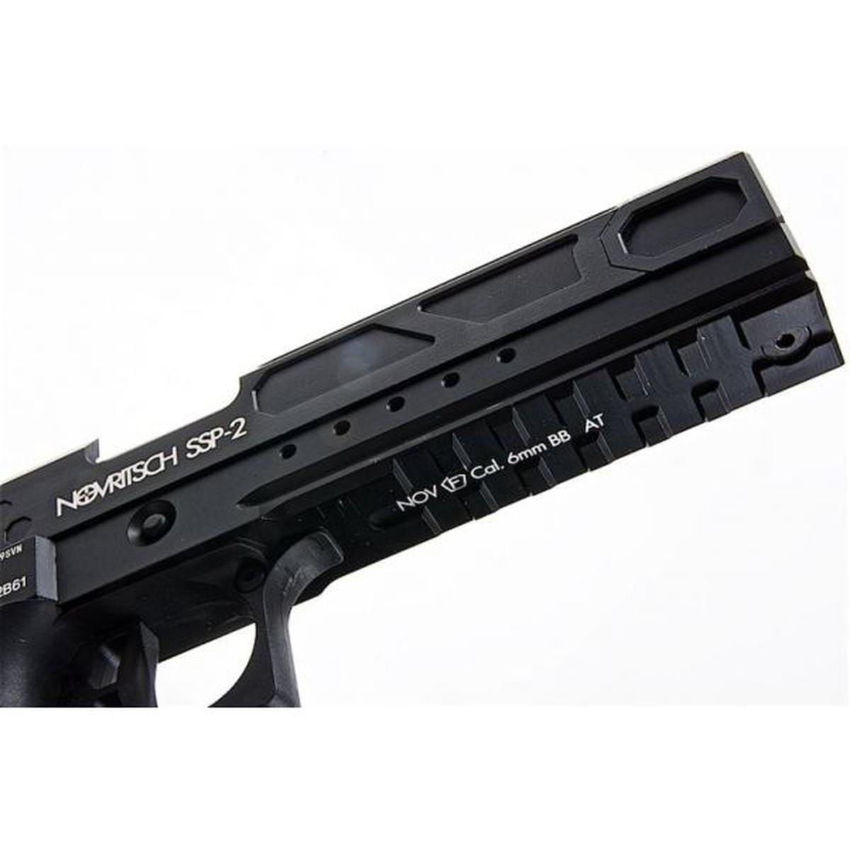 ノブリッチュ SSP2 グリーン ガス エアソフト ピストル - ブラック-AIRSOFT GOGO エアガン・サバゲー用品通販