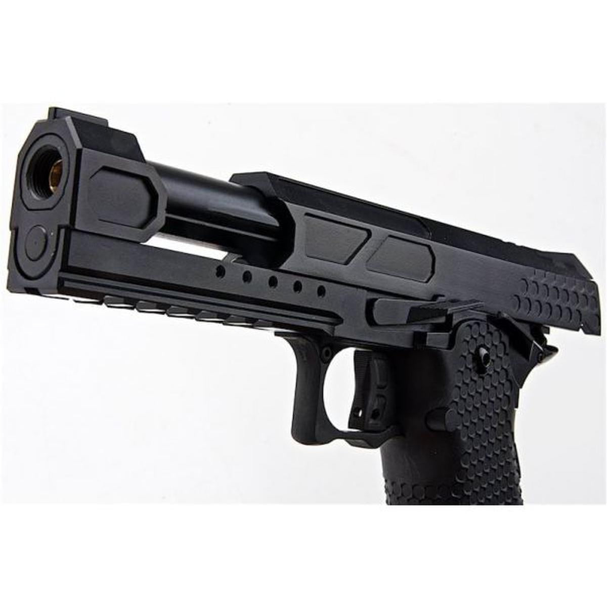 ノブリッチュ SSP2 グリーン ガス エアソフト ピストル - ブラック-AIRSOFT GOGO エアガン・サバゲー用品通販