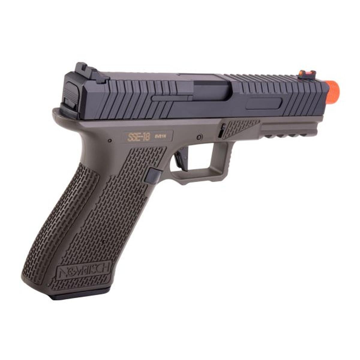 NOVRITSCH SSE18 フルオート / セミ AEP エアソフト ピストル - OD (第 2 世代) - US バージョン-AIRSOFT GOGO エアガン・サバゲー用品通販