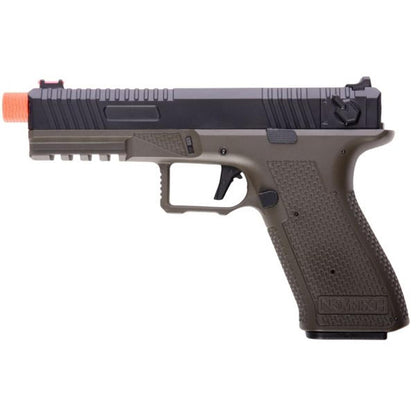 NOVRITSCH SSE18 フルオート / セミ AEP エアソフト ピストル - OD (第 2 世代) - US バージョン-AIRSOFT GOGO エアガン・サバゲー用品通販