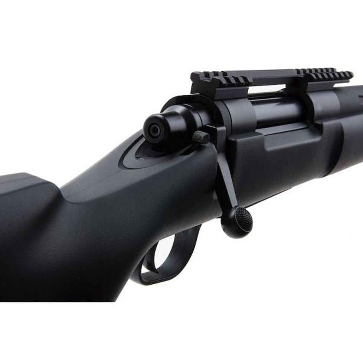 NOVRITSCH SSG24 エアソフト スナイパー ライフル - ブラック (スプリング パワー)-AIRSOFT GOGO エアガン・サバゲー用品通販