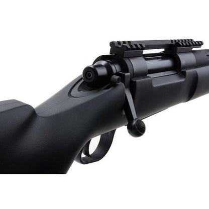 NOVRITSCH SSG24 エアソフト スナイパー ライフル - ブラック (スプリング パワー)-AIRSOFT GOGO エアガン・サバゲー用品通販