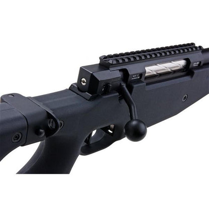 NOVRITSCH SSG96 MK2 エアソフト スナイパー ライフル - ブラック (スプリング パワー)-AIRSOFT GOGO エアガン・サバゲー用品通販