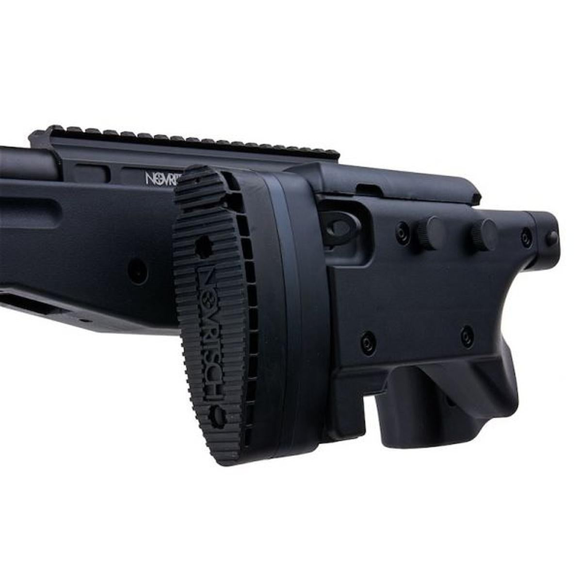 NOVRITSCH SSG96 MK2 エアソフト スナイパー ライフル - ブラック (スプリング パワー)-AIRSOFT GOGO エアガン・サバゲー用品通販