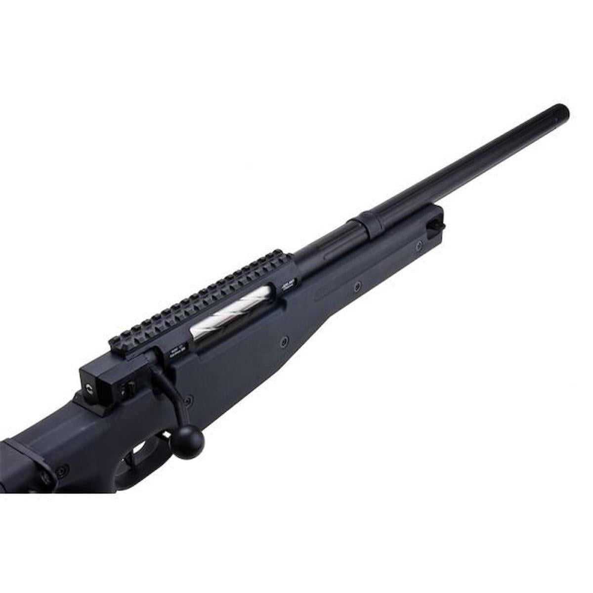NOVRITSCH SSG96 MK2 エアソフト スナイパー ライフル - ブラック (スプリング パワー)-AIRSOFT GOGO エアガン・サバゲー用品通販