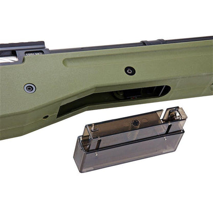 NOVRITSCH SSG96 MK2 エアソフト スナイパー ライフル - OD (スプリング パワー)-AIRSOFT GOGO エアガン・サバゲー用品通販