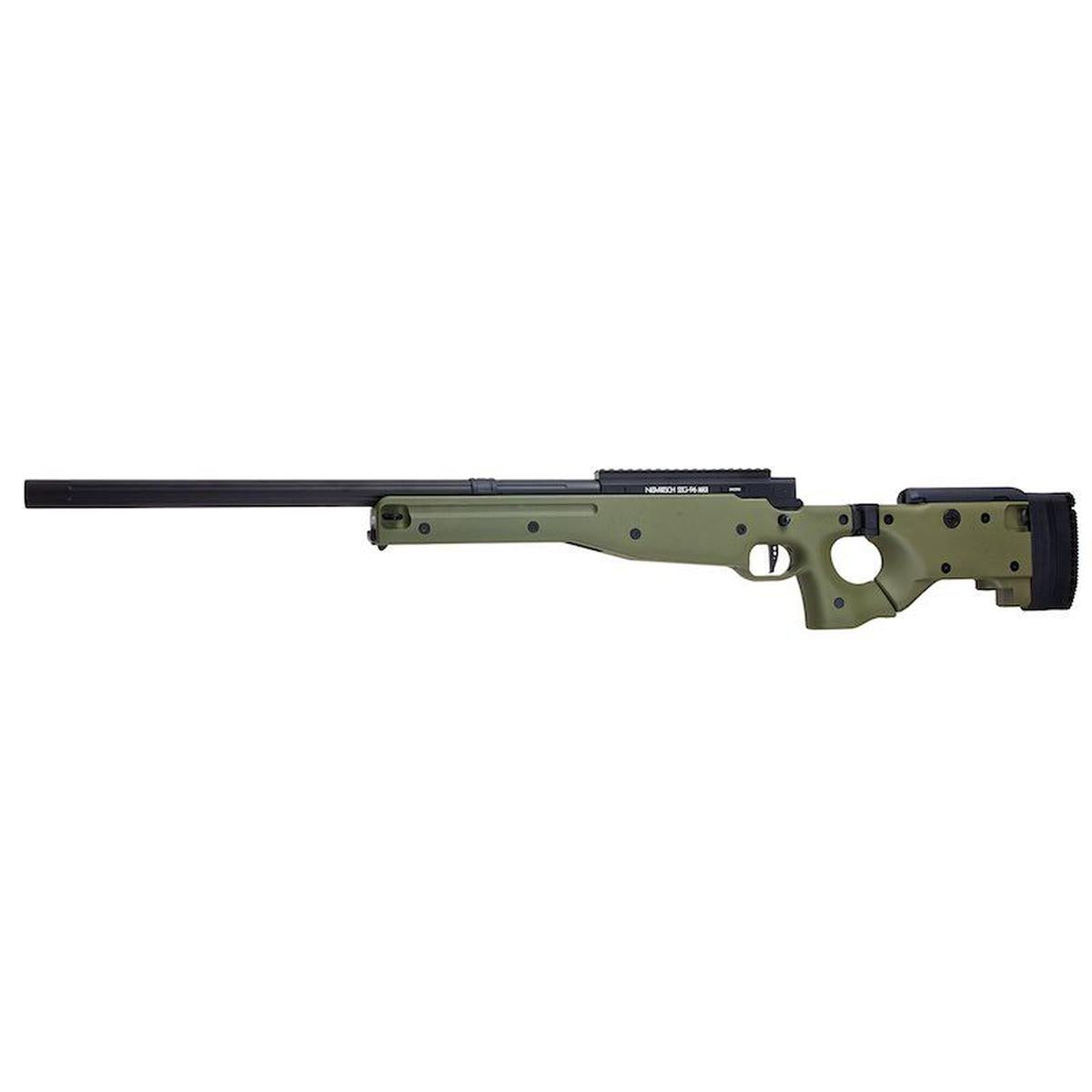 NOVRITSCH SSG96 MK2 エアソフト スナイパー ライフル - OD (スプリング パワー)-AIRSOFT GOGO エアガン・サバゲー用品通販