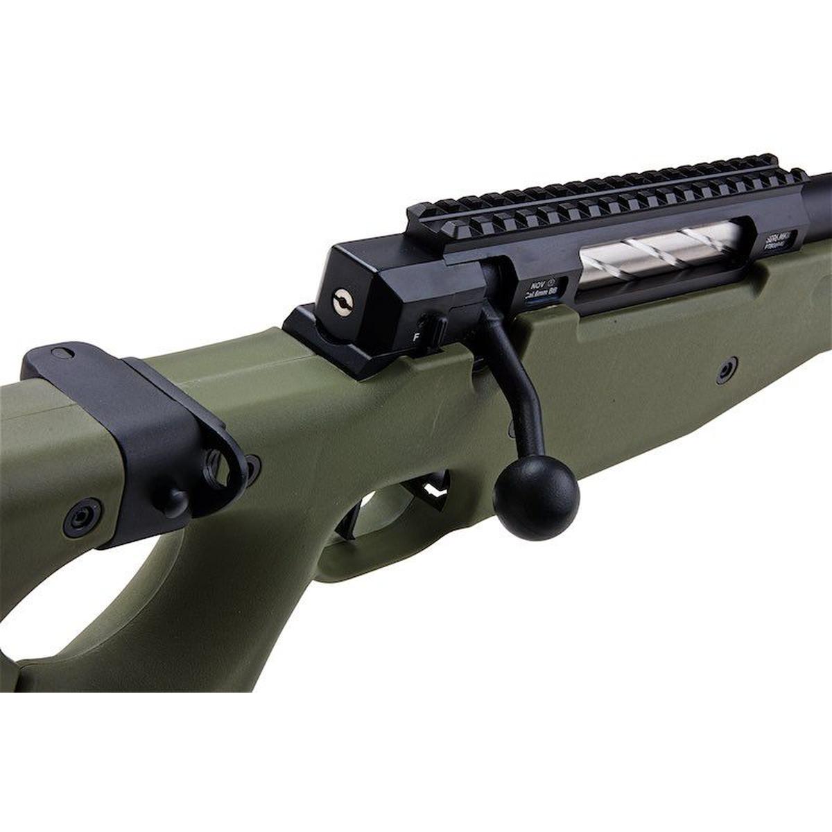 NOVRITSCH SSG96 MK2 エアソフト スナイパー ライフル - OD (スプリング パワー)-AIRSOFT GOGO エアガン・サバゲー用品通販