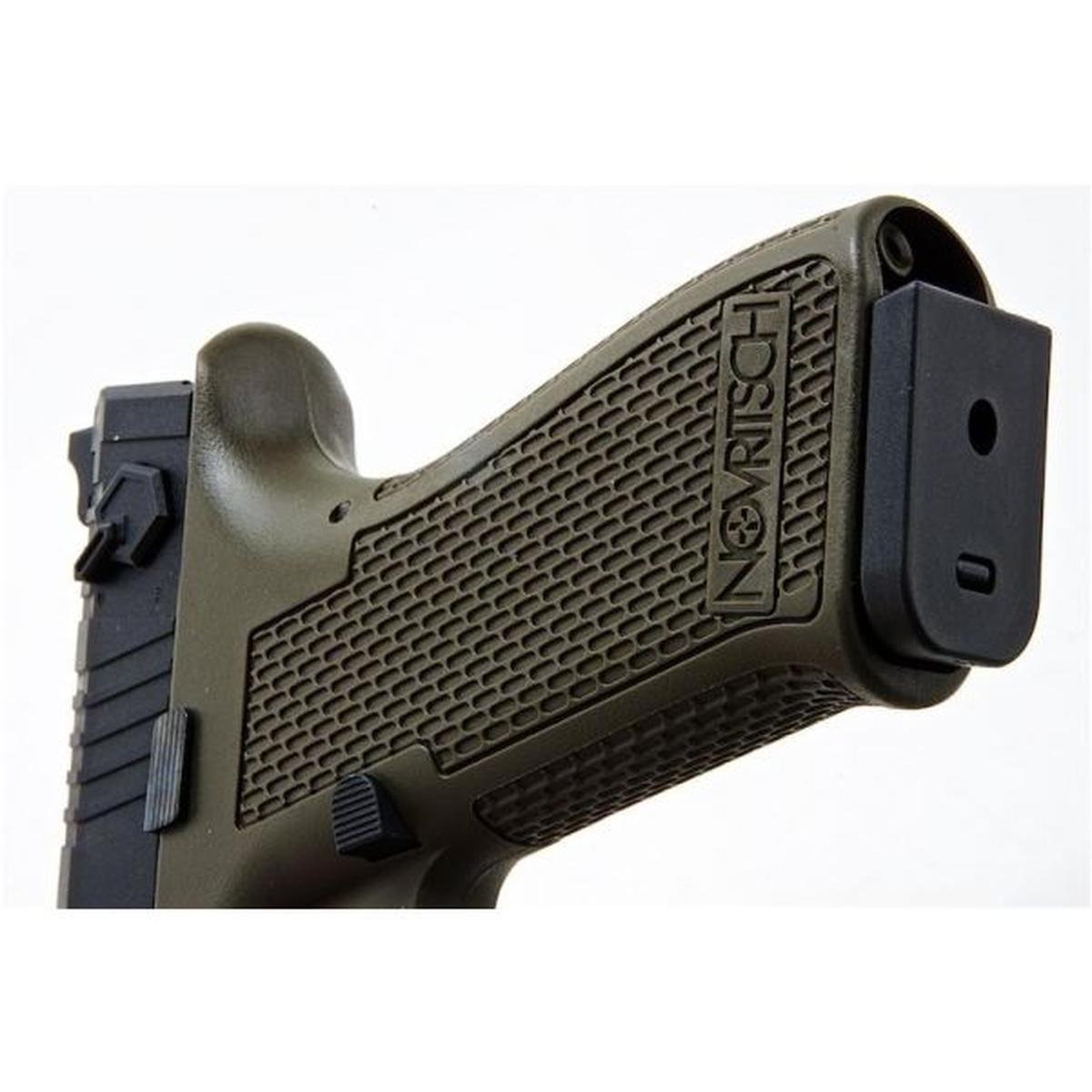 NOVRITSCH SSP18 CO2 GBB エアソフト ピストル - グリーン-AIRSOFT GOGO エアガン・サバゲー用品通販
