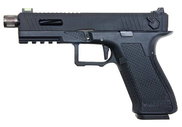 Novritsch SSP18 CO2 GBB エアソフトピストル - ブラック-AIRSOFT GOGO エアガン・サバゲー用品通販