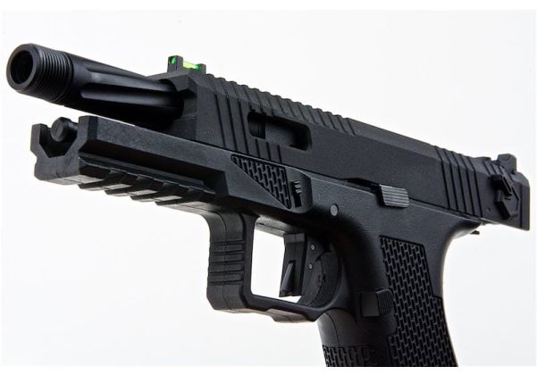 Novritsch SSP18 CO2 GBB エアソフトピストル - ブラック-AIRSOFT GOGO エアガン・サバゲー用品通販