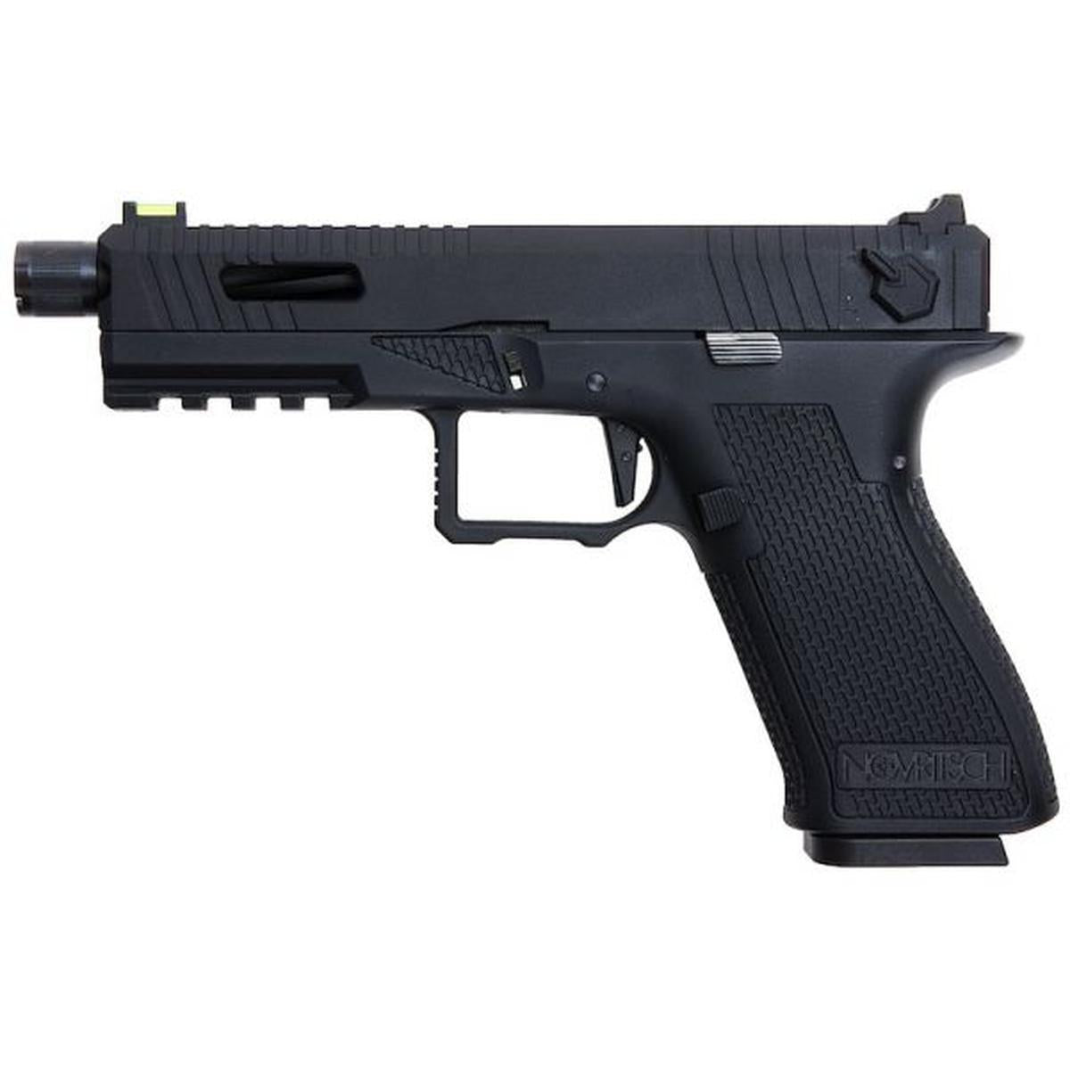 NOVRITSCH SSP18 グリーン ガス エアソフト ピストル - ブラック-AIRSOFT GOGO エアガン・サバゲー用品通販