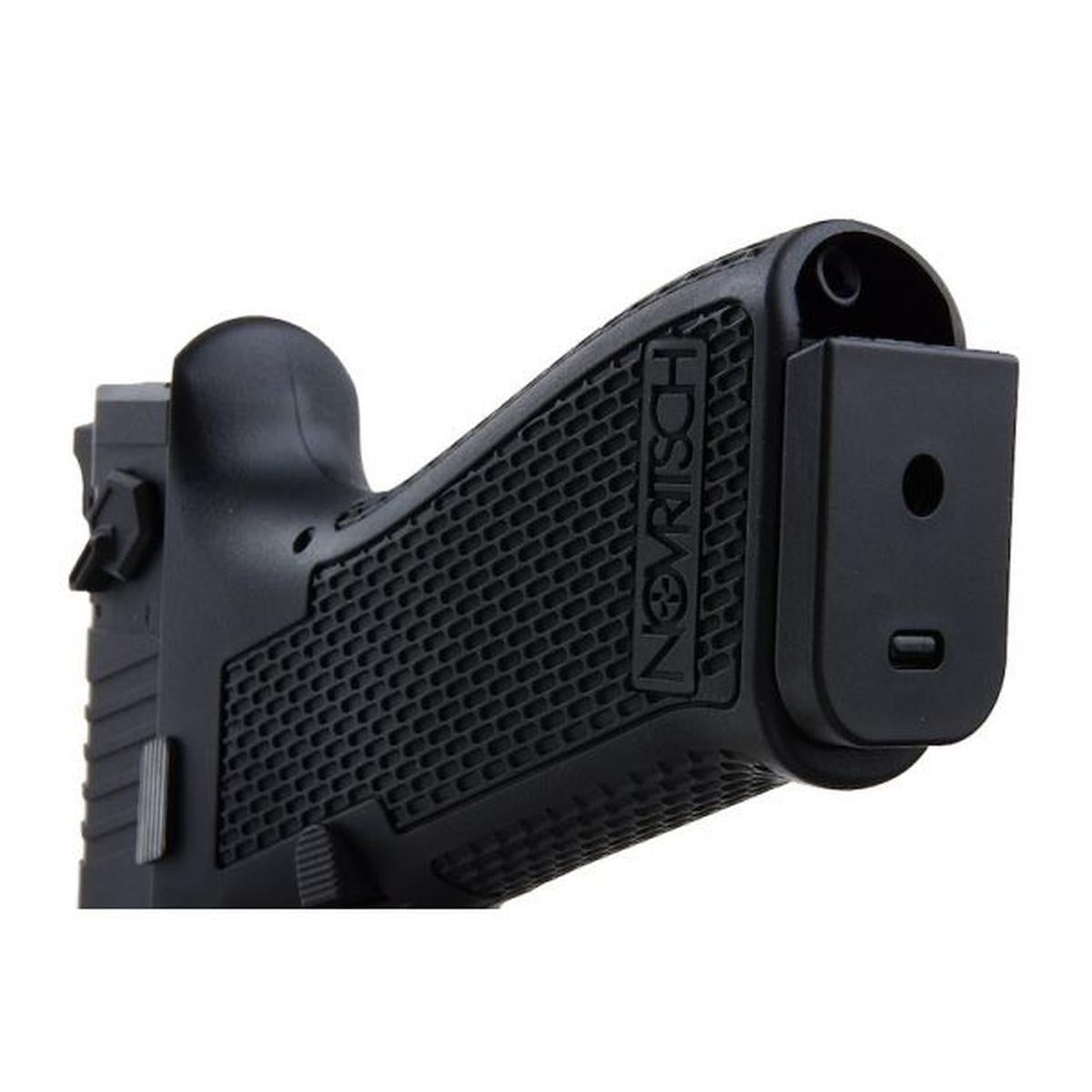 NOVRITSCH SSP18 グリーン ガス エアソフト ピストル - ブラック-AIRSOFT GOGO エアガン・サバゲー用品通販