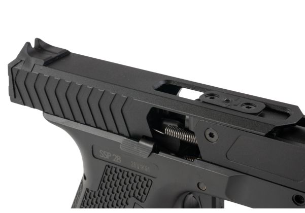 Novritsch SSP28 GBB エアソフトピストル - ブラック-AIRSOFT GOGO エアガン・サバゲー用品通販
