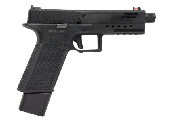 Novritsch SSP28 GBB エアソフトピストル - ブラック-AIRSOFT GOGO エアガン・サバゲー用品通販