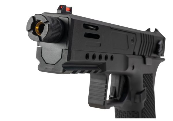 Novritsch SSP28 GBB エアソフトピストル - ブラック-AIRSOFT GOGO エアガン・サバゲー用品通販