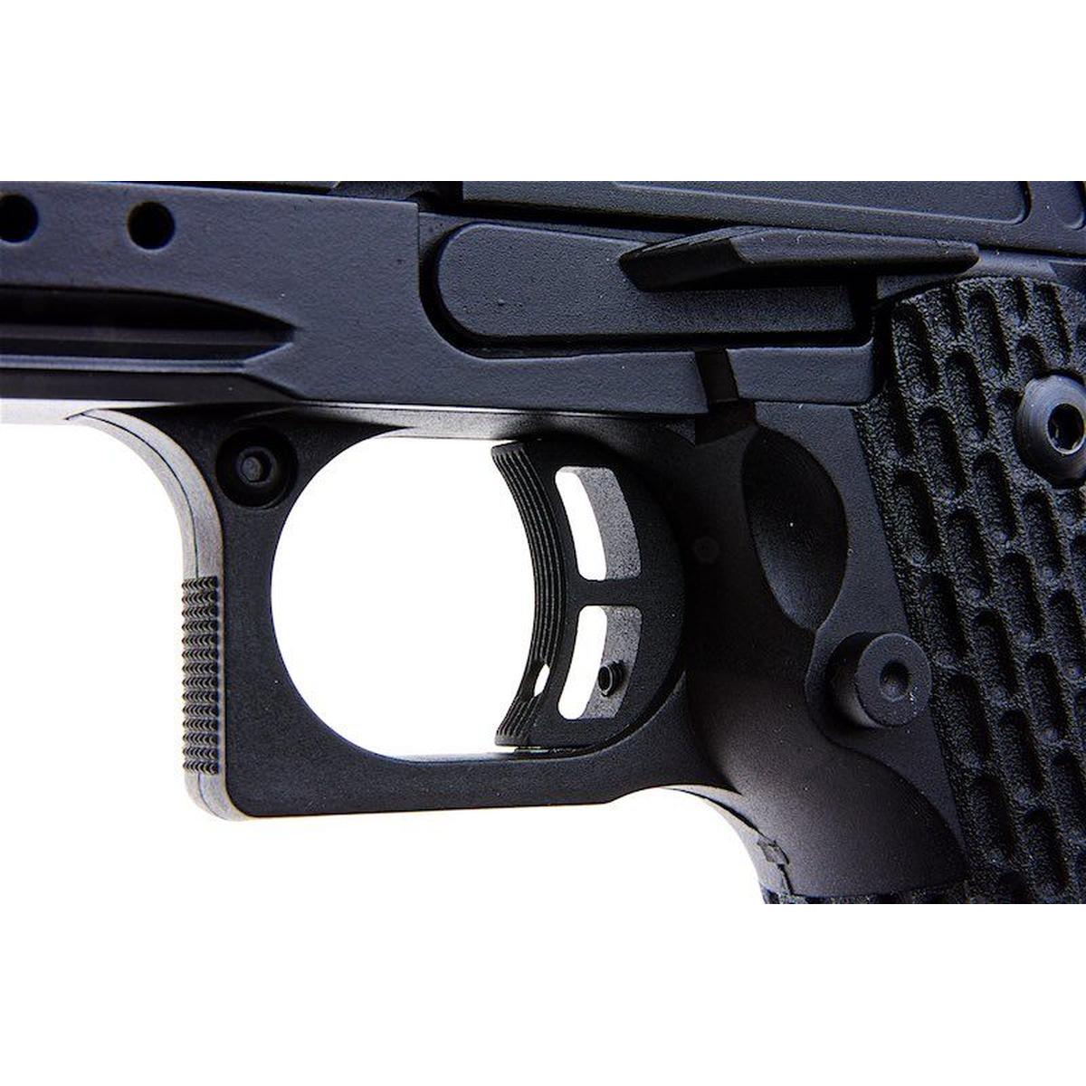 NOVRITSCH SSP5 4.3 グリーン ガス エアソフト ピストル - ブラック-AIRSOFT GOGO エアガン・サバゲー用品通販