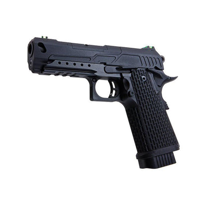 NOVRITSCH SSP5 4.3 グリーン ガス エアソフト ピストル - ブラック-AIRSOFT GOGO エアガン・サバゲー用品通販