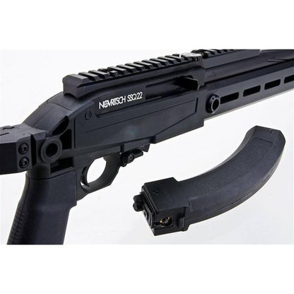 NOVRITSCH SSQ22 GBB エアソフトライフル - ブラック-AIRSOFT GOGO エアガン・サバゲー用品通販