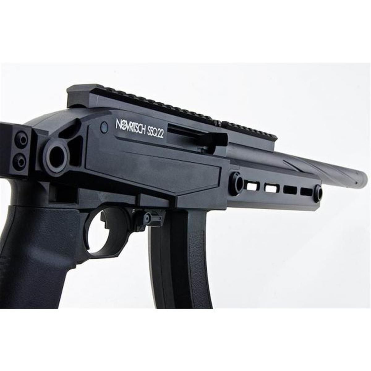NOVRITSCH SSQ22 GBB エアソフトライフル - ブラック-AIRSOFT GOGO エアガン・サバゲー用品通販