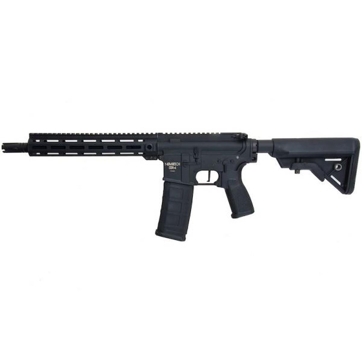 NOVRITSCH SSR-4 エアソフト AEG ライフル (ポリマー レシーバー) - ブラック-AIRSOFT GOGO エアガン・サバゲー用品通販